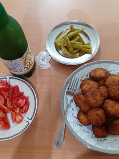 عکسی از دستور فلافل خونگی
