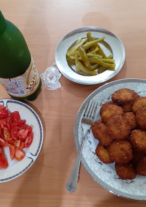 عکسی از دستور فلافل خونگی