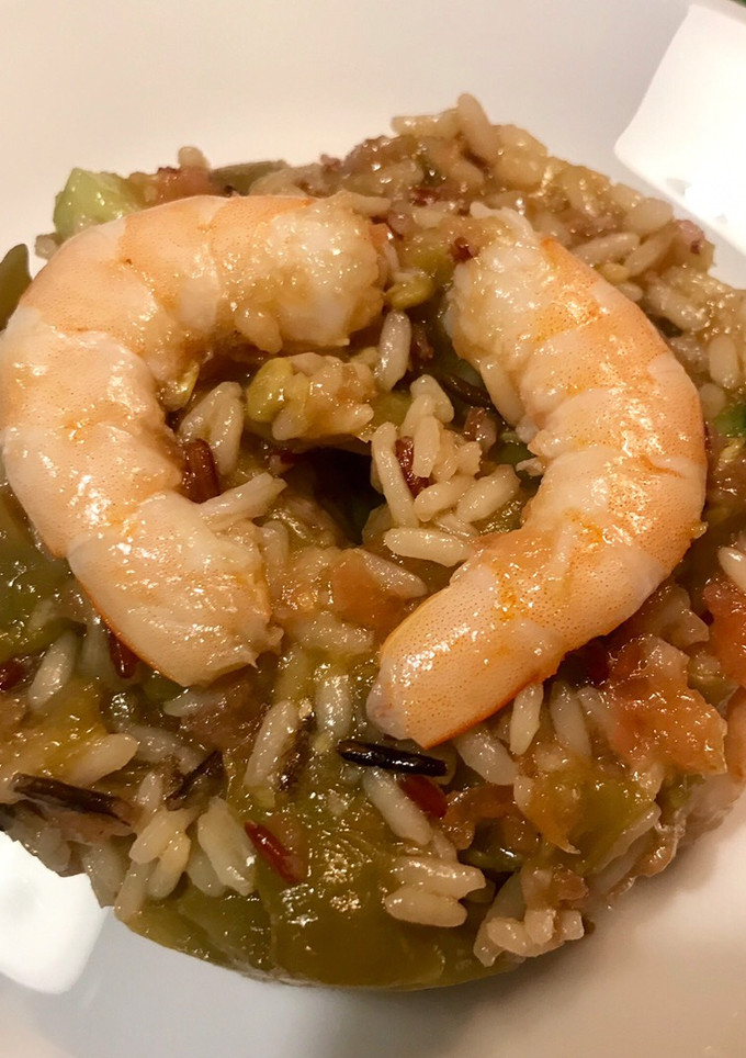 Una foto de Ensalada de Arroz con Langostinos