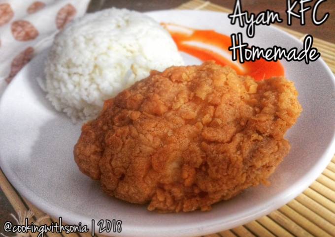 Ayam Goreng KFC Crispy Homemade