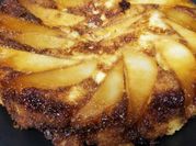 A picture of egg with pear