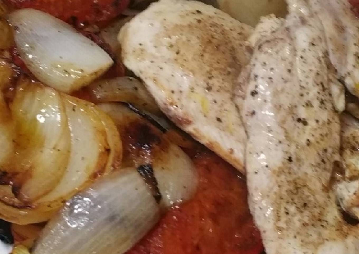 Pechugas a la huertana