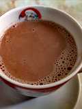 Chocolate caliente navideño de mamá