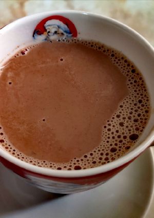 Una foto de Chocolate caliente navideño de mamá