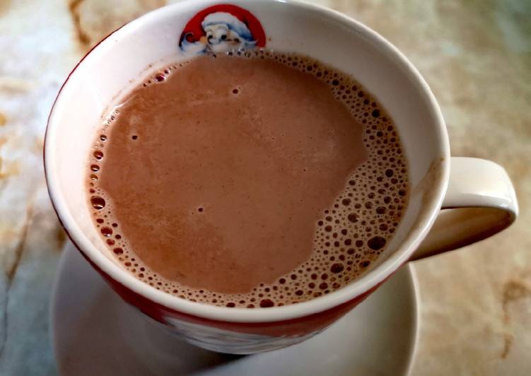 Chocolate caliente navideño de mamá