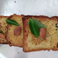 A picture of Sweet Bread Omelette.