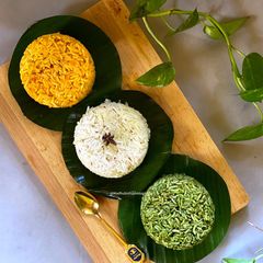 A picture of Tricolour Rice.