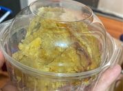 Una foto de budín de pan chile