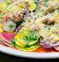 Easy Way Prepare Squash Salad with Radishes and Tuna the Awesome  Delicious