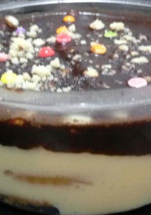 Foto resep Eclair Cake (Dessert box) NO BAKED