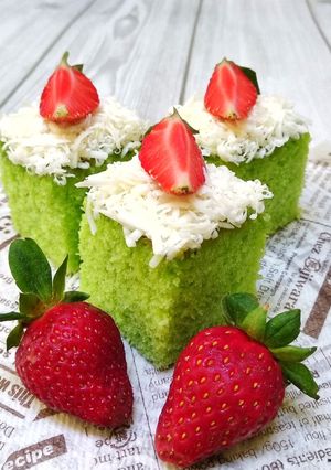 Foto resep Cake Potong Pandan