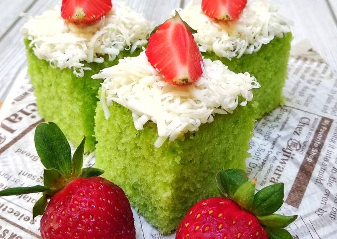 Resep Cake Potong Pandan Oleh Rose Shanty Cookpad