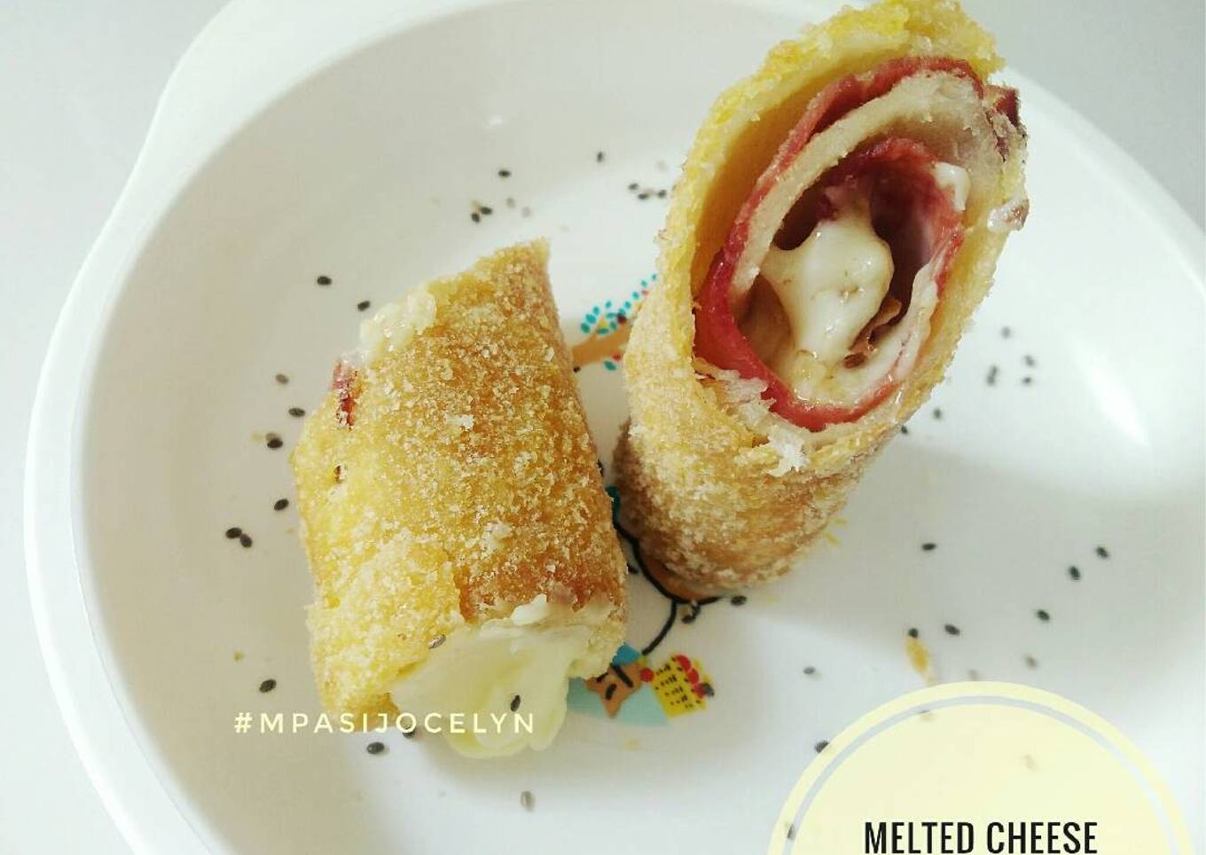 Resep MPASI 11m+ - Melted Cheese in Bread