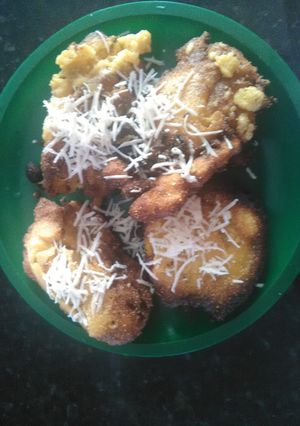 Una foto de Aborrajadas de Plátano con queso