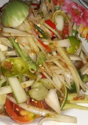 รูปของ ส้มตำตำปลาร้านัวๆ