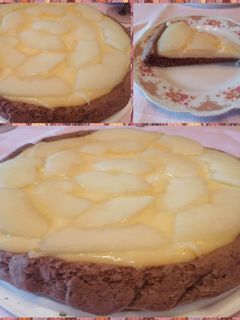 Mézdinnyés gyümölcstorta recept fotója
