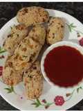 Leftover poha rolls