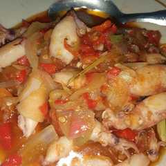 รูปของ Cumi sambal terasi