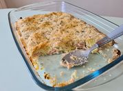 A picture of bake salmon fillet