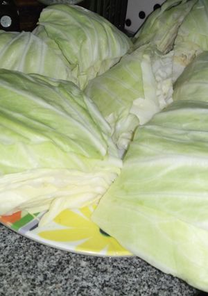 صورة لوصفة محشي الكرنب (الملفوف)