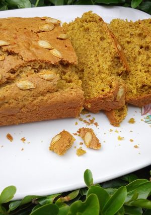 A picture of Simple Pumpkin Loaf/Cake.