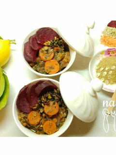 عکسی از دستور چنگل قلیه (قلیه چغندر)