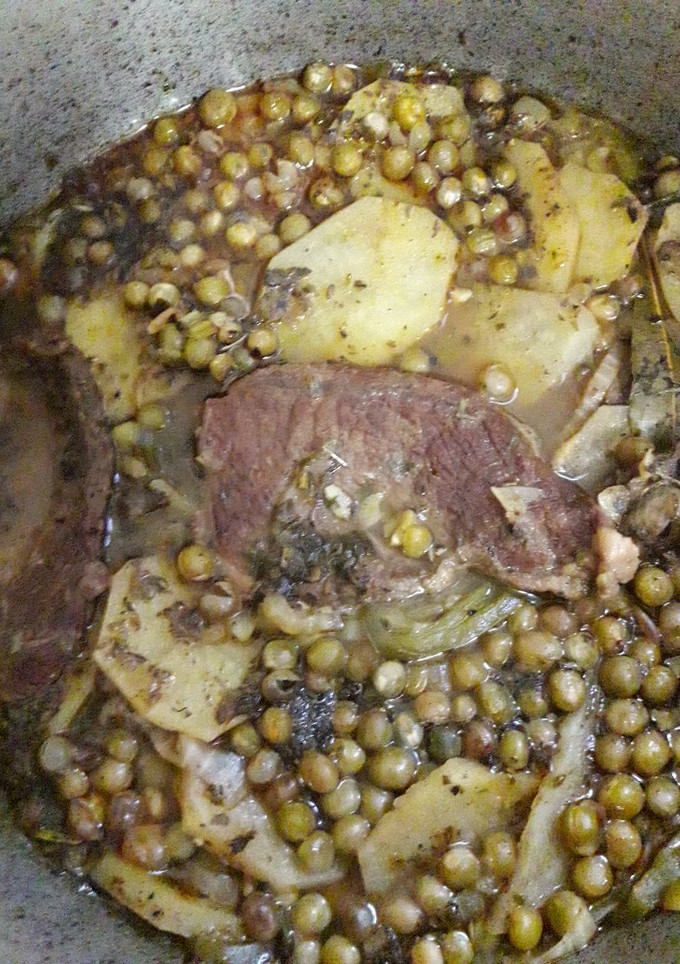 Una foto de Bifes a la criolla...