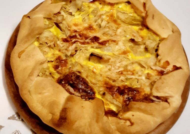 Brisè ai carciofi speck e leerdammer