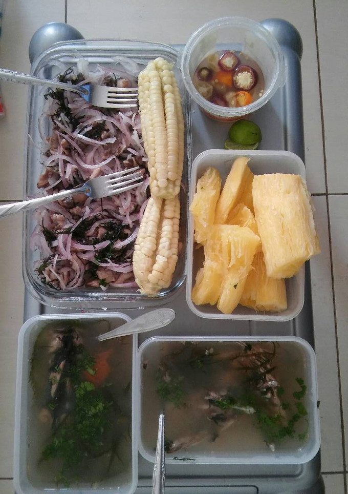 Una foto de Ceviche de jurel