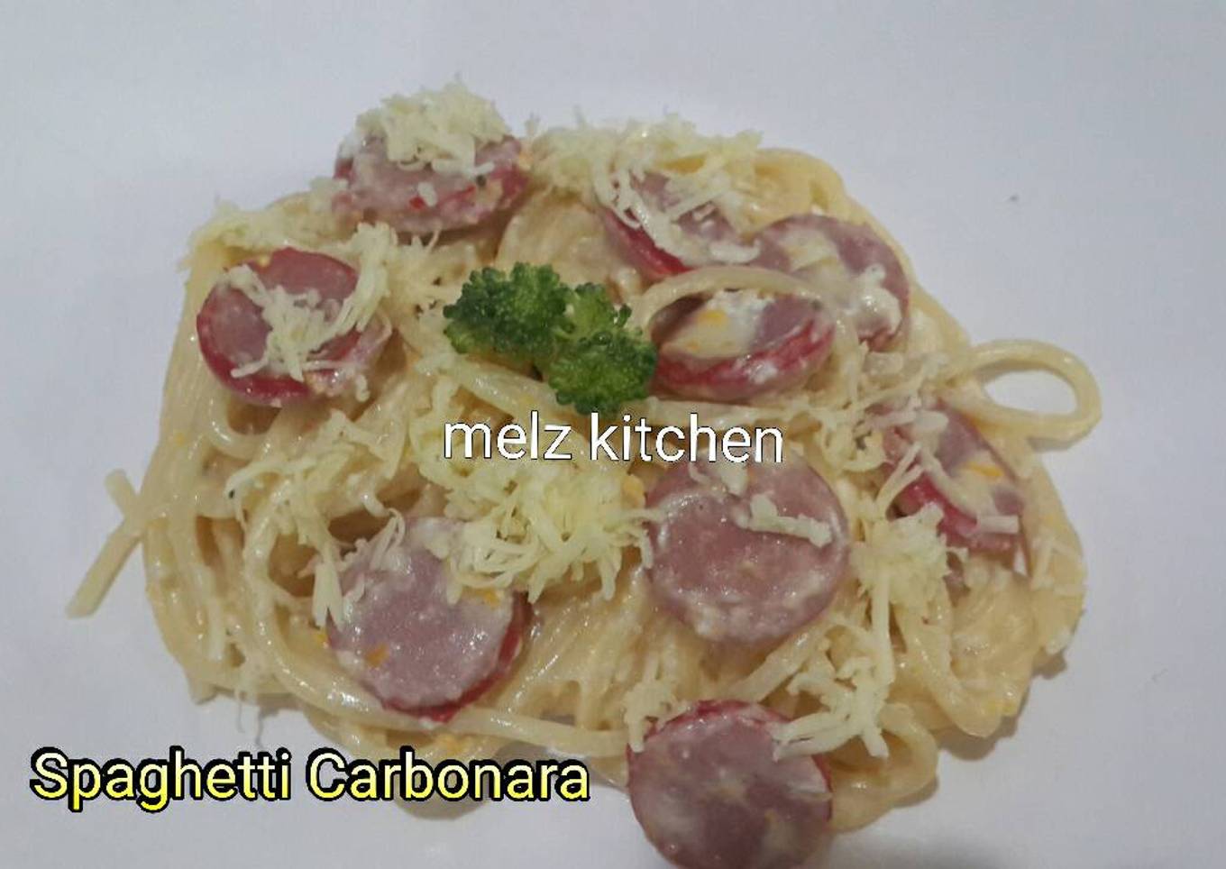 Spaghetti Carbonara Simple