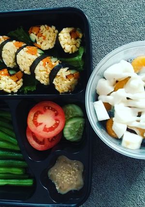 Foto resep Kimbap keto