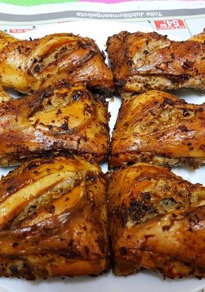 Hình của món Gà nướng kiểu Thái (Gai Yang).