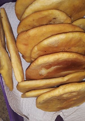 Una foto de Torta frita 📢😍😋