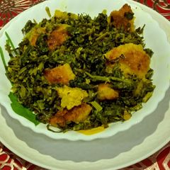 A picture of Mulo Shaker Chapor Ghonto Bengali Style.