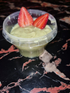 Una foto de Mousse de aguacate