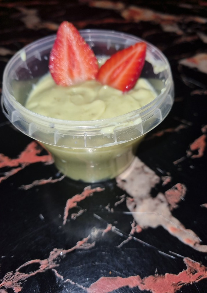 Una foto de Mousse de aguacate
