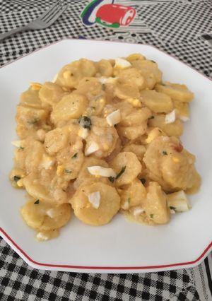 Una foto de Patatas revueltas de mi abuela