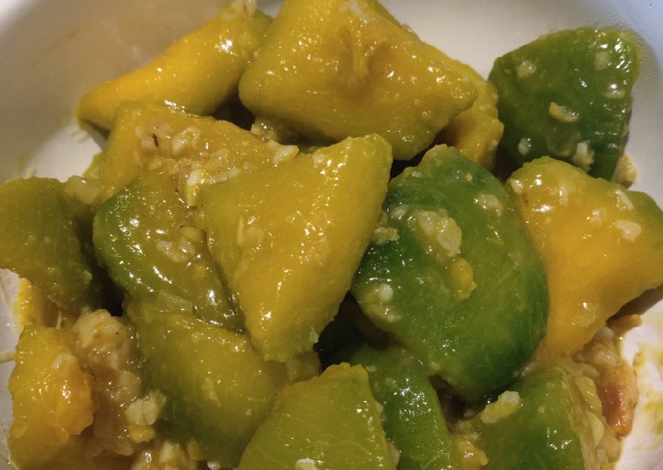 Pumpkin with dried plums