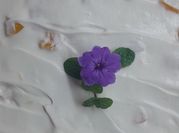 Una foto de postre royal de vainillas
