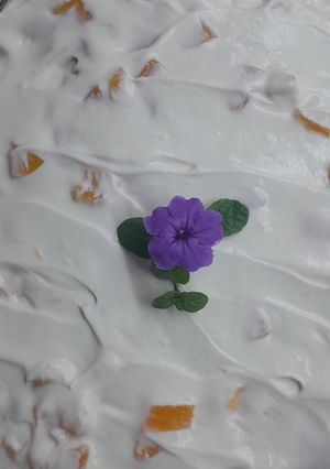 Una foto de Postre salvador de antojos 😋 vainillas y crema