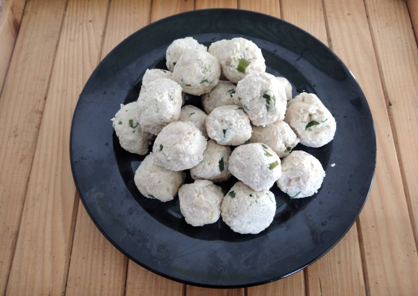 Bakso vegan Jamur Tahu