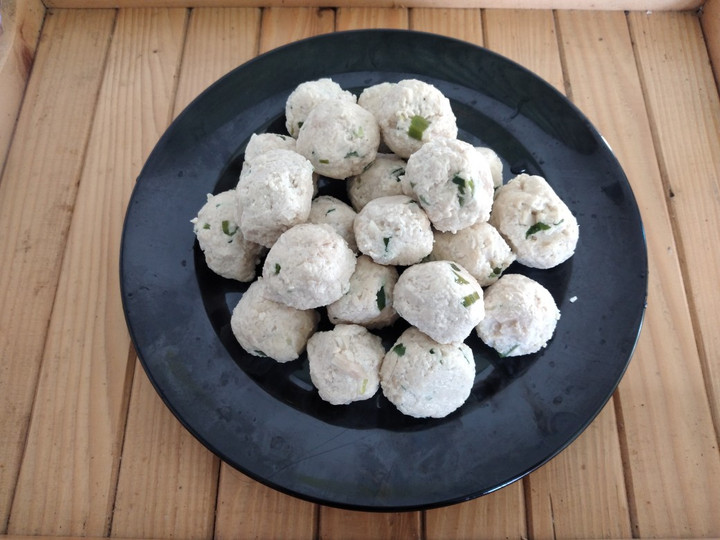 Langkah Mudah untuk Menyiapkan Bakso vegan Jamur Tahu Anti Gagal