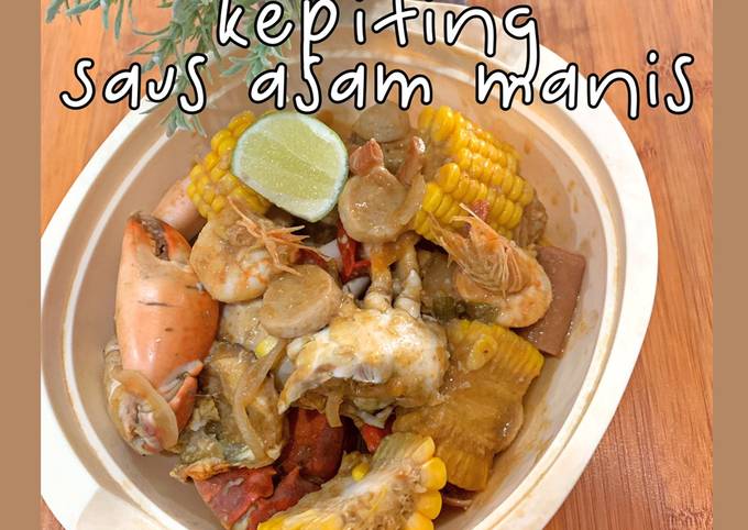 Kepiting Saus Asam Manis🦀