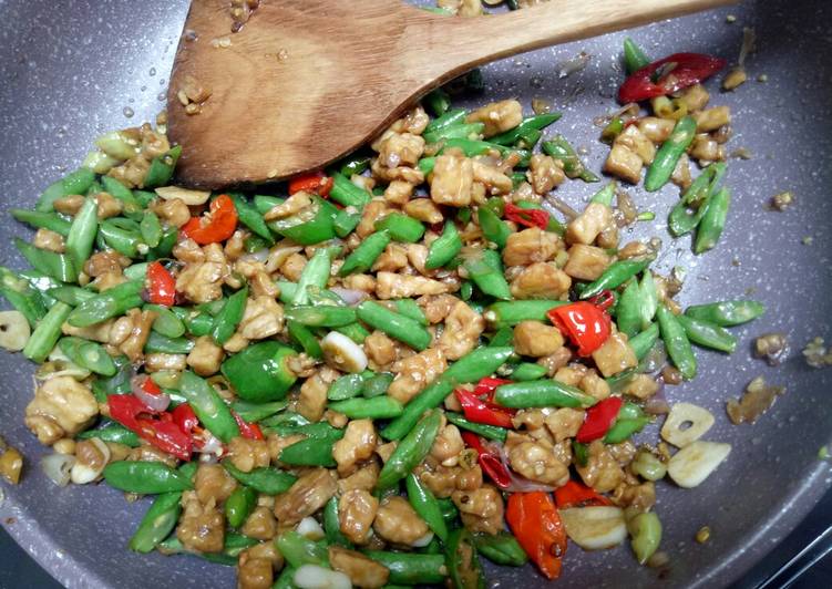 Resep Tumis Tempe Buncis Saos Tiram Anti Gagal