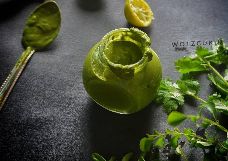 Steps to Prepare Green chutney