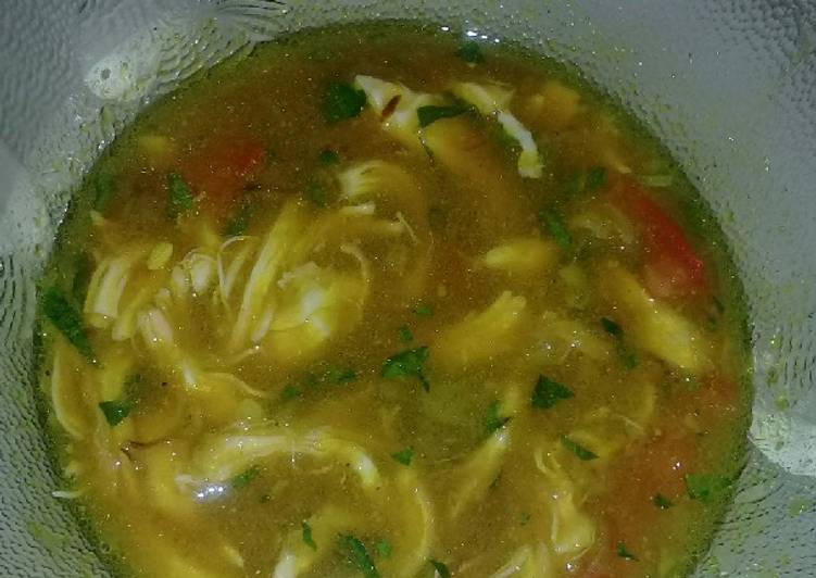 2. Soto Ayam Kuah Kuning