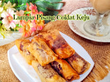 Lumpia Pisang Coklat Keju