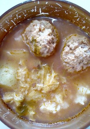 Una foto de Albóndigas de res