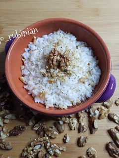 Foto di Risotto di grana e noci