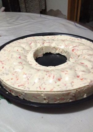 Una foto de Aspic de surimi